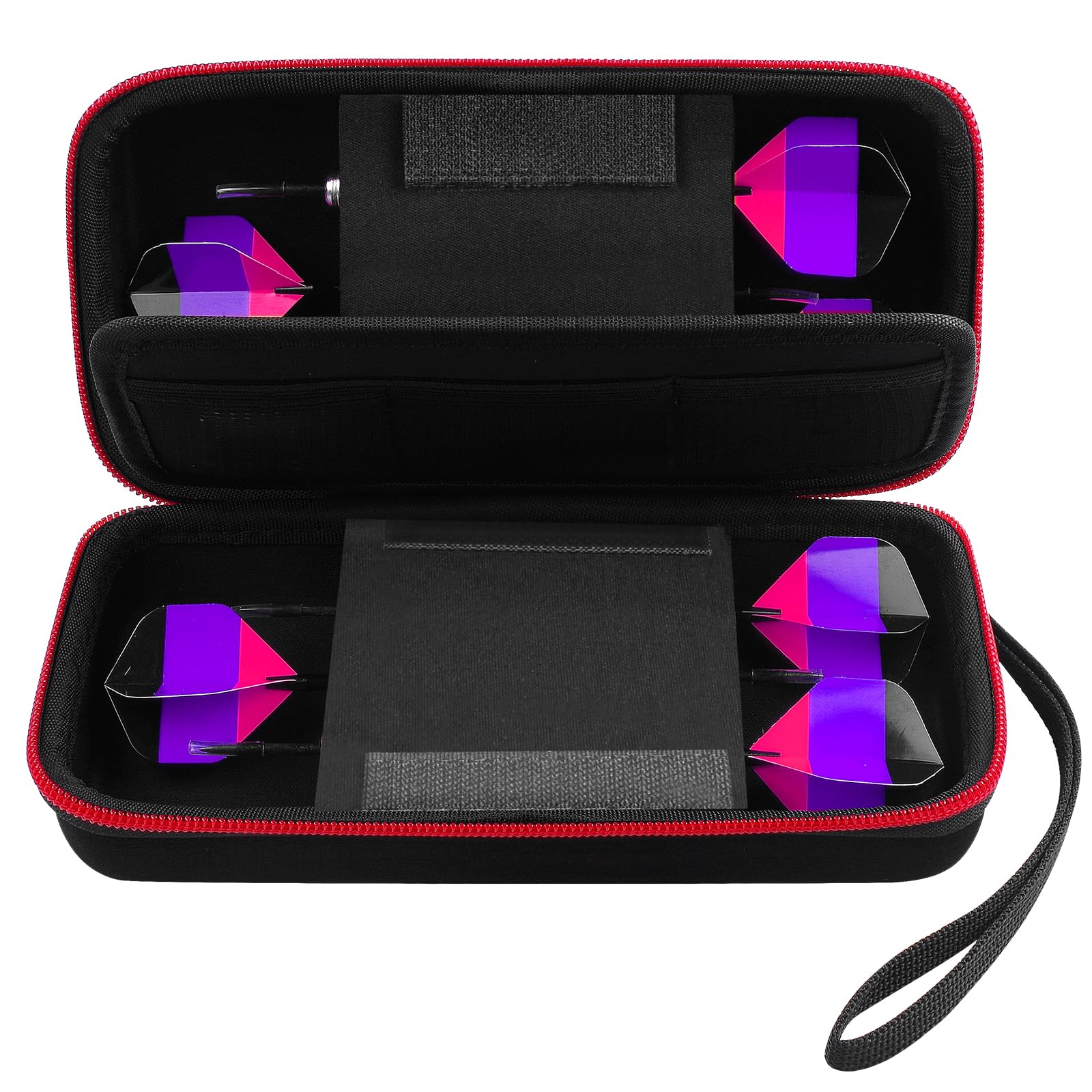 casmilee Target Dart Case Darts Storage Organiser for Steel Tip and Soft Tip Darts - Dart Case with Compartments for Dart Tips, Shafts, Flights and Other Dart Accessories (Box Only) — image 1