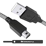 3ds Charger Cable 5FT, 6amLifestyle High Speed USB Power Charger Charging Cord for Nintendo 3DS XL / 3DS/ 2DS / DSi / DSi XL 