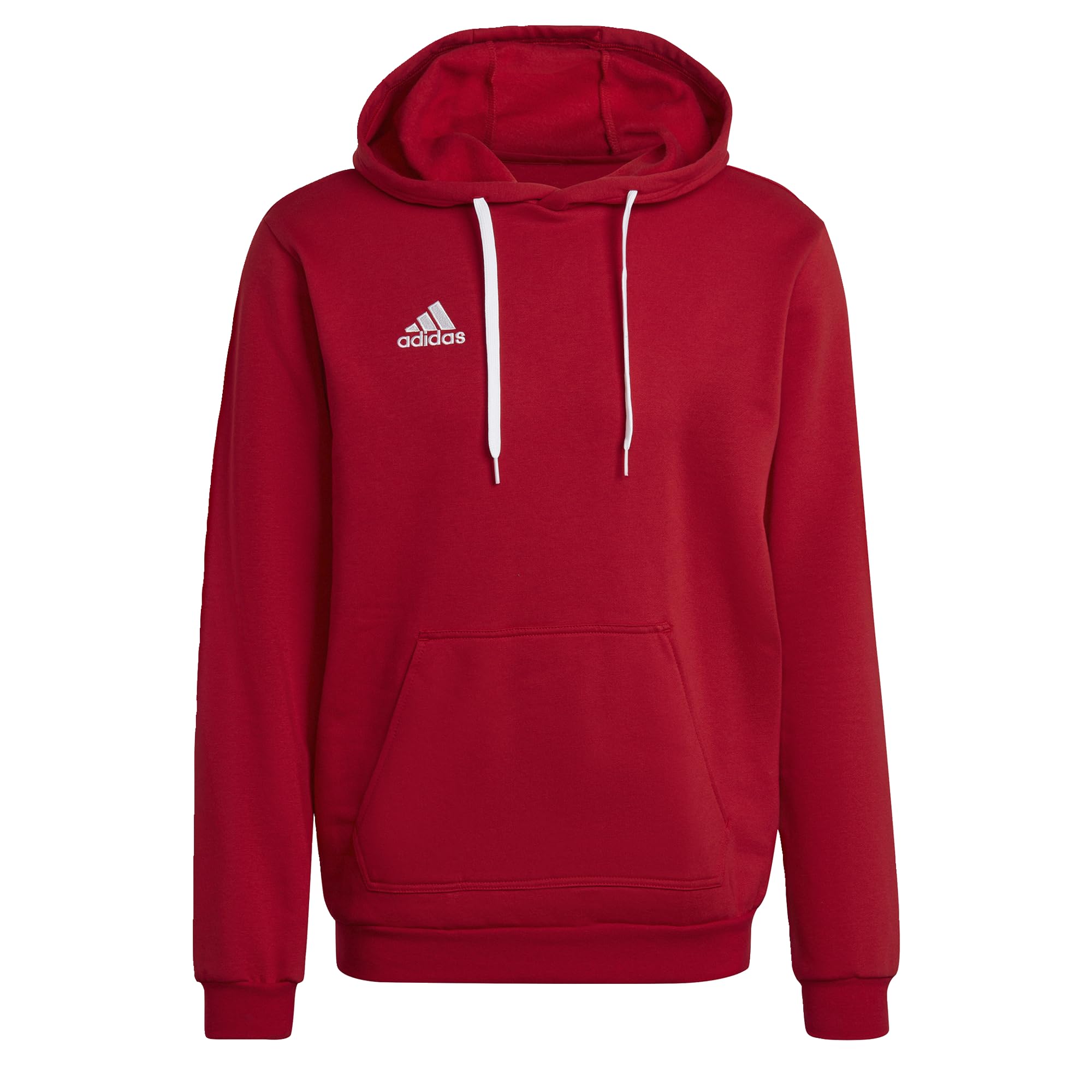 adidas Men's Entrada 22 Sweat Hoodie, Team Power Red 2, XL