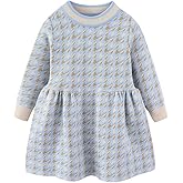 Mud Kingdom Little Girls Sweater Dress School Cute Bow