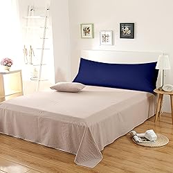 BEDSUM Microfiber Body Pillowcase, Soft Wrinkle