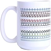 Fuck This Shit Coffee Mug, 15oz Hidden Message Coffee Mug, Funny Coffee Cup for Work Besties, Coworkers & Office Humor, Modern Coffee Lover Gift