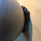 GORILLA SPORTS Ballschale Transparent - Halterung Für Gymnastikbälle 55-75 Cm