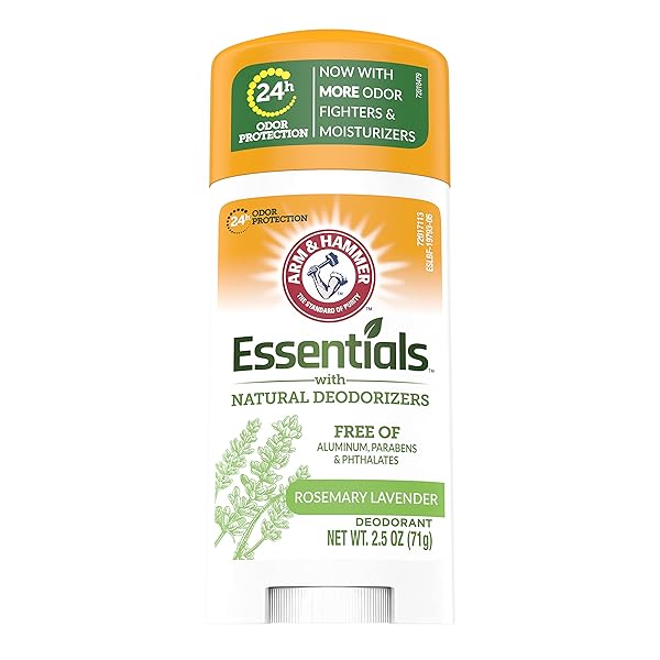 ARM & HAMMER ESSENTIALS NATURAL DEODORANT, FRESH, 2.5 OZ (PACK OF 6)