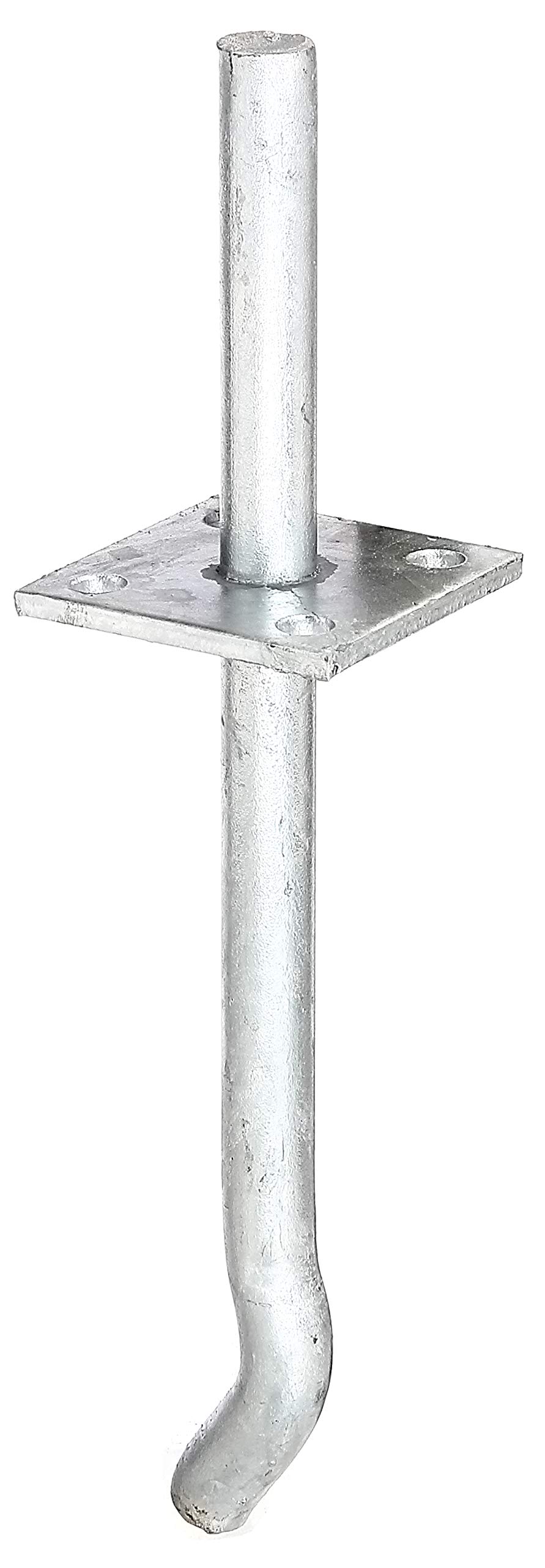 Gah-Alberts 215446 Post Anchor with Peg Hot-Dip Galvanised for Embedding in Concrete