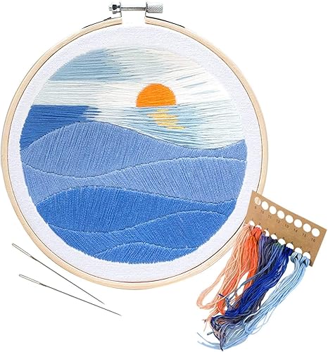 Amazon Diy 刺繍材料キット 手作り ヨーロッパ風 手作り 壁飾り キット 海の伝説 刺しゅうキット 通販