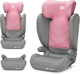 Kinderkraft I-SPARK i-Size Car Seat 100-150 cm Pink 3-Point Belt view 3