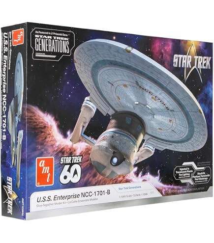 Amazon.com: Revell Star Trek USS Enterprise NCC-1701 Model Kit