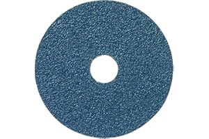 Mercer Industries 307036 36 Grit Zirconia Resin Fiber Discs (25 Pack), 4-1/2 x 7/8"