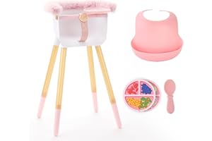 F.A.O. Schwarz Baby Doll High Chair, Toy, Doll Not Included