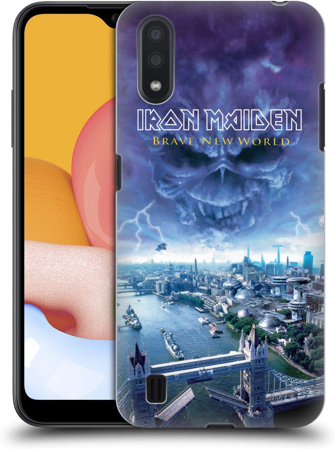 Official Iron Maiden Brave New World Album Covers Hard Amazon Co Uk Electronics