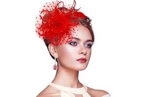 Stegosaurus Fascinators for Women, Tea Party Hats for Women Women's Fascinator HeadbandHair Clip for Wedding Cocktail