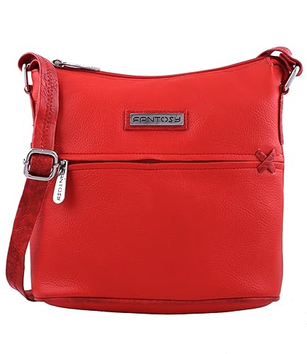fantosy women Red Premium slingbag FNSB-122