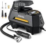 AstroAI Tyre Inflator Air Compressor 12V DC 35LPM Auto-Stop Digital Gauge