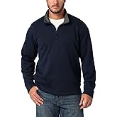 Wrangler Authentics mens Long Sleeve Fleece Quarter-zip