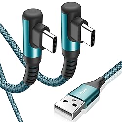 sweguard USB Type C Charger Cable Right Angle