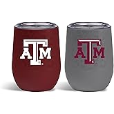 The Memory Company | Licensed NCAA 2-Pack Home/Away Leopard SS Stemless Wine Tumblers