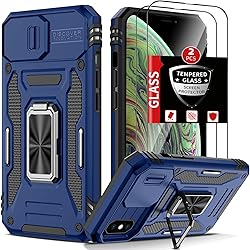 FRLMOOES for iPhone Xs Case with 2 Screen