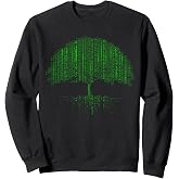 Debug Algorithm Debugger Gift Matrix Tree Programmer Sweatshirt