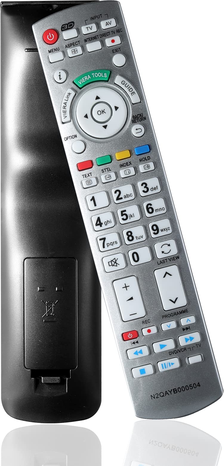 Remote Control for Panasonic N2QAYB000504 TV Remote Control / D1170
