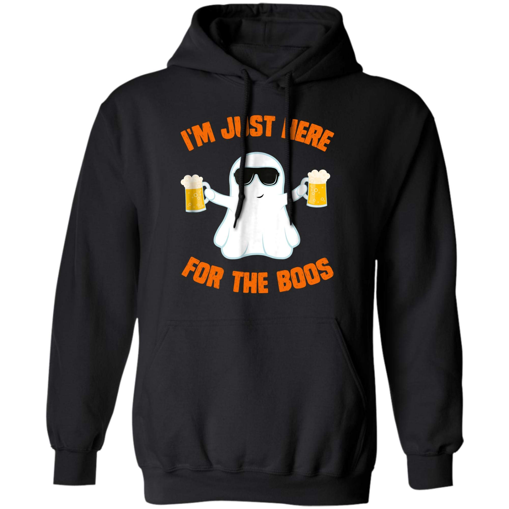 I M Just Here For The Boos Shirt Funny Halloween Ghost Beer