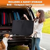 JOEJOY Back Seat Extender Dog Car Seat Cover Waterproof Foldable view 7