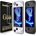 ivoler 3-Pack Tempered Glass Screen Protector for ASUS ROG Ally/ASUS ROG Ally X 7'' 2024/ MSI Claw A1M 2024 Gaming Handheld 7 inch 2023, Transparent HD Clear Screen Protector Bubble Free