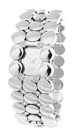 D&G Dolce&Gabbana Damen-Armbanduhr Analog Quarz Edelstahl DW0447