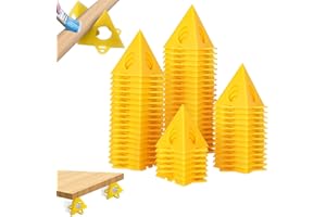 60PCS Painting Pyramids,Painter's Pyramid Support Frame,Mini Cone Paint Stands,Cone Paint Stands for Canvas and Door Risers S