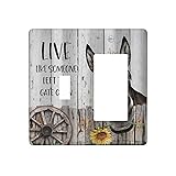 Decorative Outlet Covers Vintage Funny Donkey