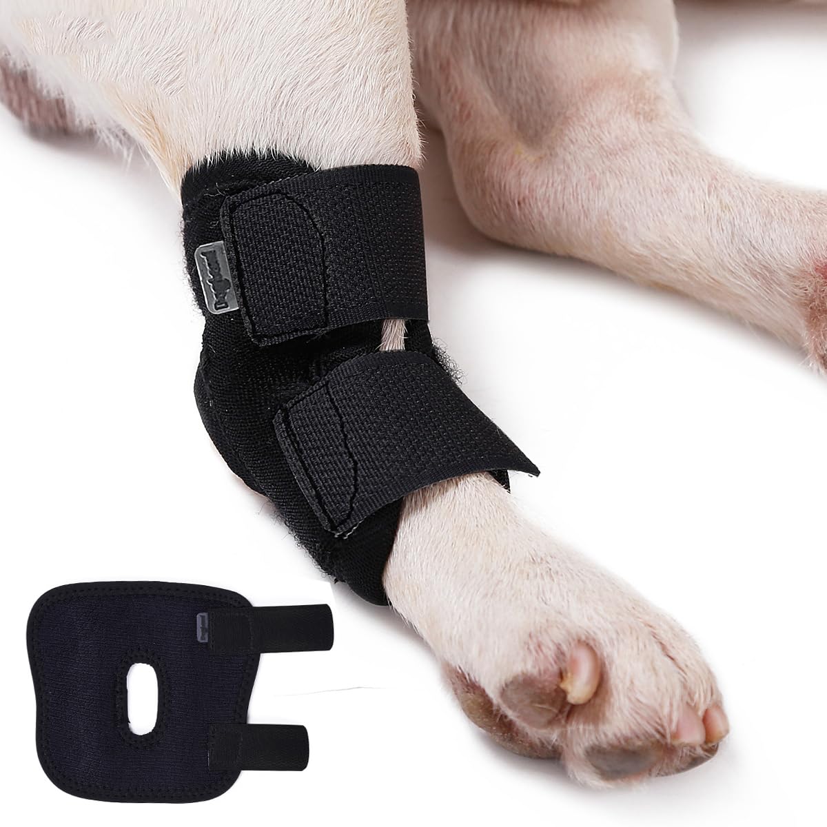 BT Bear Dog Brace Front Rear Short Leg Wrap Sleeve Protects Wounds Pet Brace Heals and Prevent Injuries and Sprain Helps,Small
