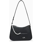 Armani Exchange Women's Mila Shoulder Bag, Black, One Size