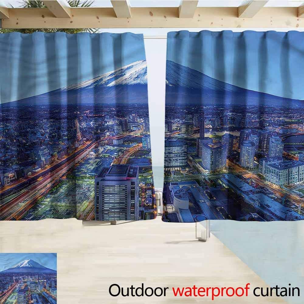 MaryMunger Doorway Curtain Wanderlust Mosaics Tiles Global Simple Stylish Waterproof W55x39L Inches