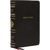 KJV Large Print Reference Bible, Black Leathersoft, Red Letter, Comfort Print, Thumb Indexed (Sovereign Collection): Holy Bible, King James Version