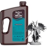 SUNLU Upgraded 3000G ABS Like Resin for 3D Printer, 405nm UV-Curing Resin LCD/DLP/SLA 3D Printers, 3D Printer Resin Fit Most Brand, Grey 3kg