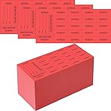 Kosiz 1000 Sheet 20 Bid Raffle Tickets Chinese