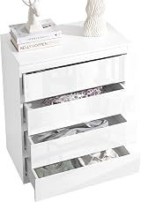 Blisswood High Gloss Bedroom Furniture Set 2 Door Wardrobe & Drawers view 8