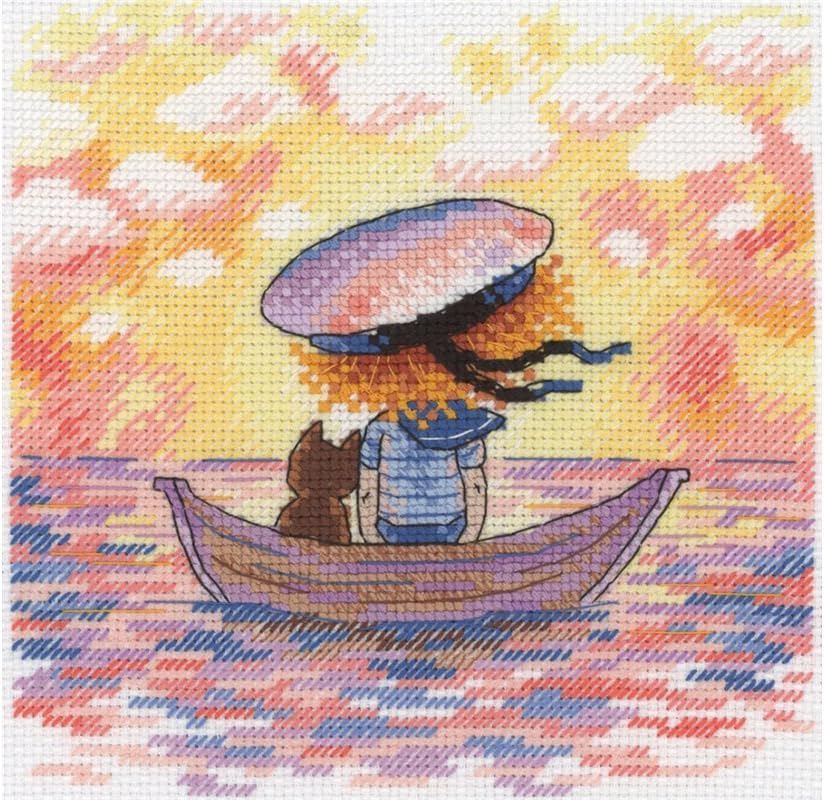 Cross Stitch Kit Sunset HV616