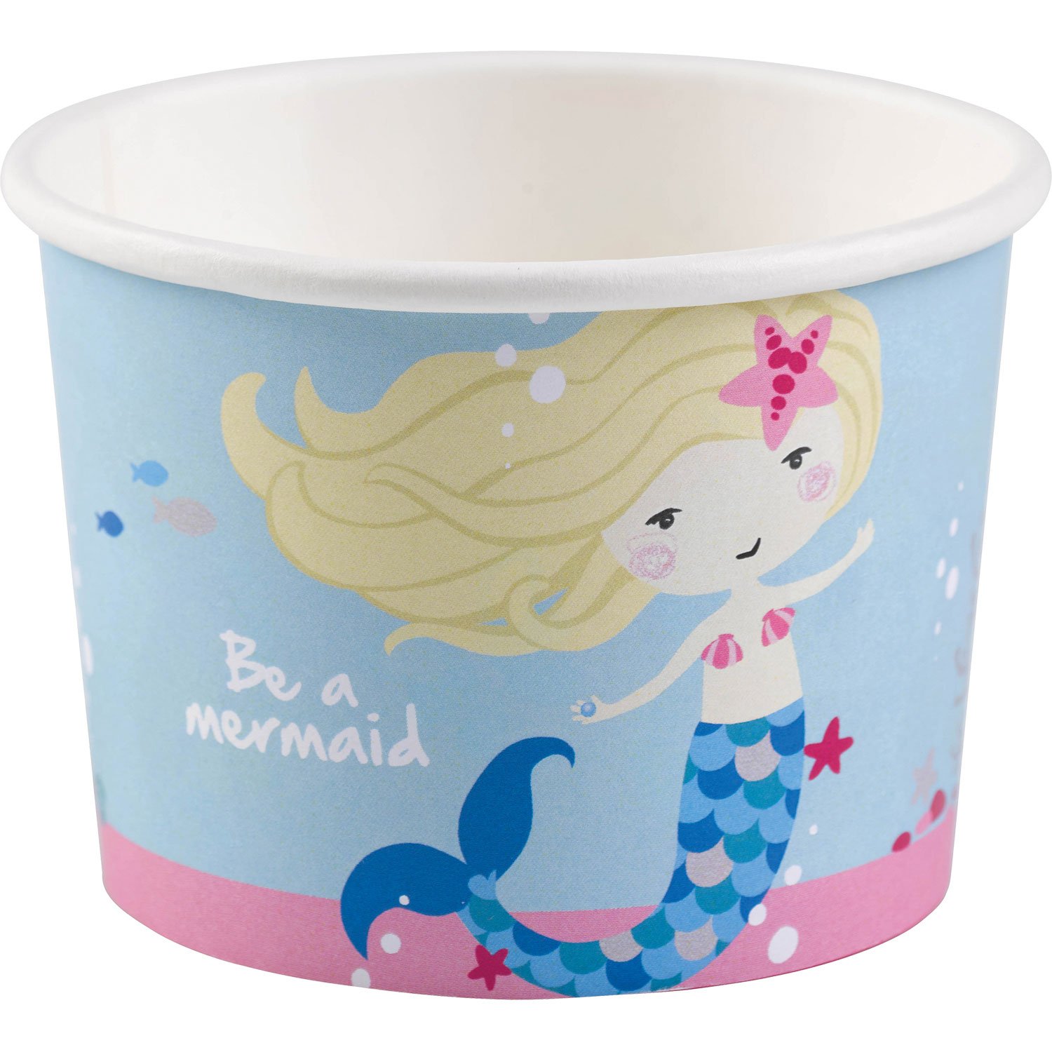 Amscan 9903036 8 Ice Bowls Be A Mermaid 270Ml