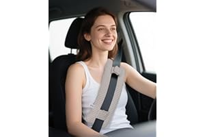 Roamready Seat Belt Pillow Post Surgery, Mastectomy Pillow for Hysterectomy Recovery Must Haves, Corduroys Seatbelt Cushion f