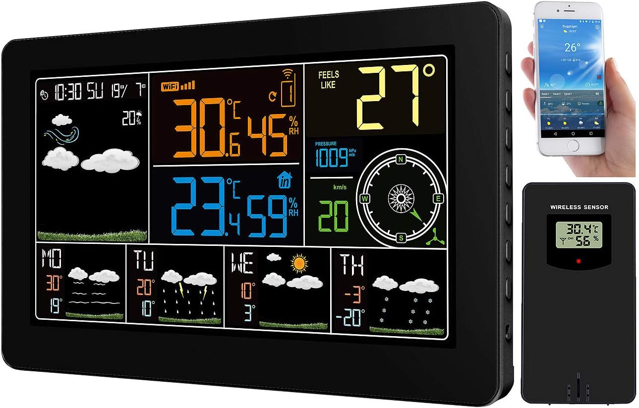 wetterstation mit batteriebetrieb