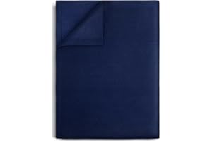 Lirex Flat Sheet, Queen Size Extra Soft Brushed Microfiber 1800 Microfiber Flat Sheet, Machine Washable Wrinkle Free Breathab