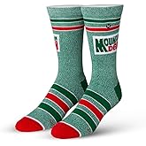 Cool Sock - Pepsi and Mtn Dew Novelty Crew Socks - Licensed Soda Merch-Unisex Sizes Comfy Cotton Blend - Great for Fans