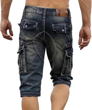 short jeans cargo