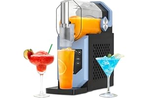 MULIVID Slushie Machine No Ice Needed, 88oz Frozen Drink Maker One-Touch Slush Machine with 6 Presets Slushy Machine for Home for Smoothies, Milkshakes, Cocktails, Margaritas, and Ice Cream, Self-Cleaning