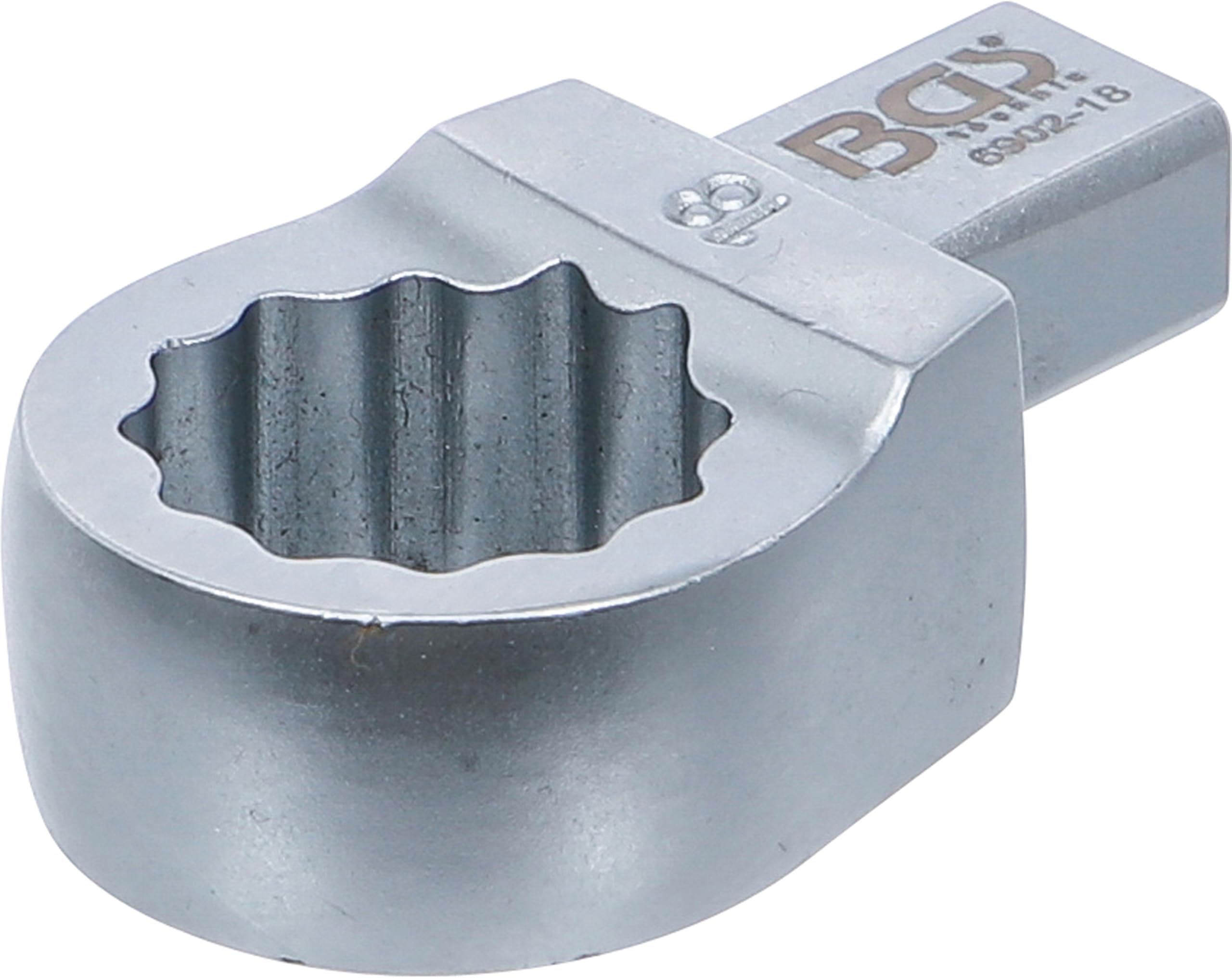 BGS 6902-18 | Push Fit Ring Spanner | 18 mm | Square Size 9 x 12 mm