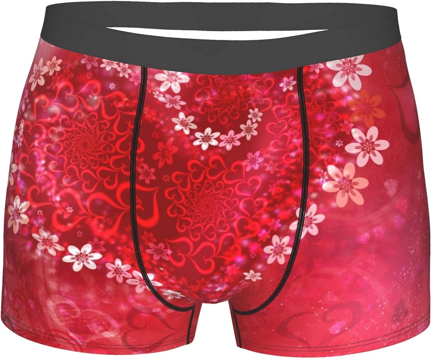 LoveHeartFlowers Men's Boxers Briefs Underwear Clothing