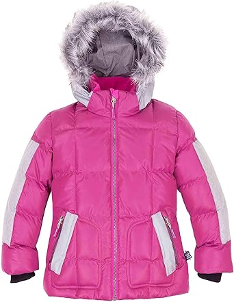 girls short puffer jacket