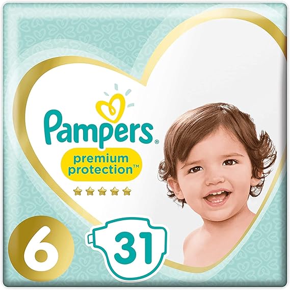 boots pampers premium protection size 6