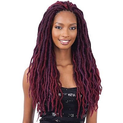 MULTI PACK DEALS! FreeTress Synthetic Hair Crochet Braids 2X Bo Loc 18" (4-PACK, 2)